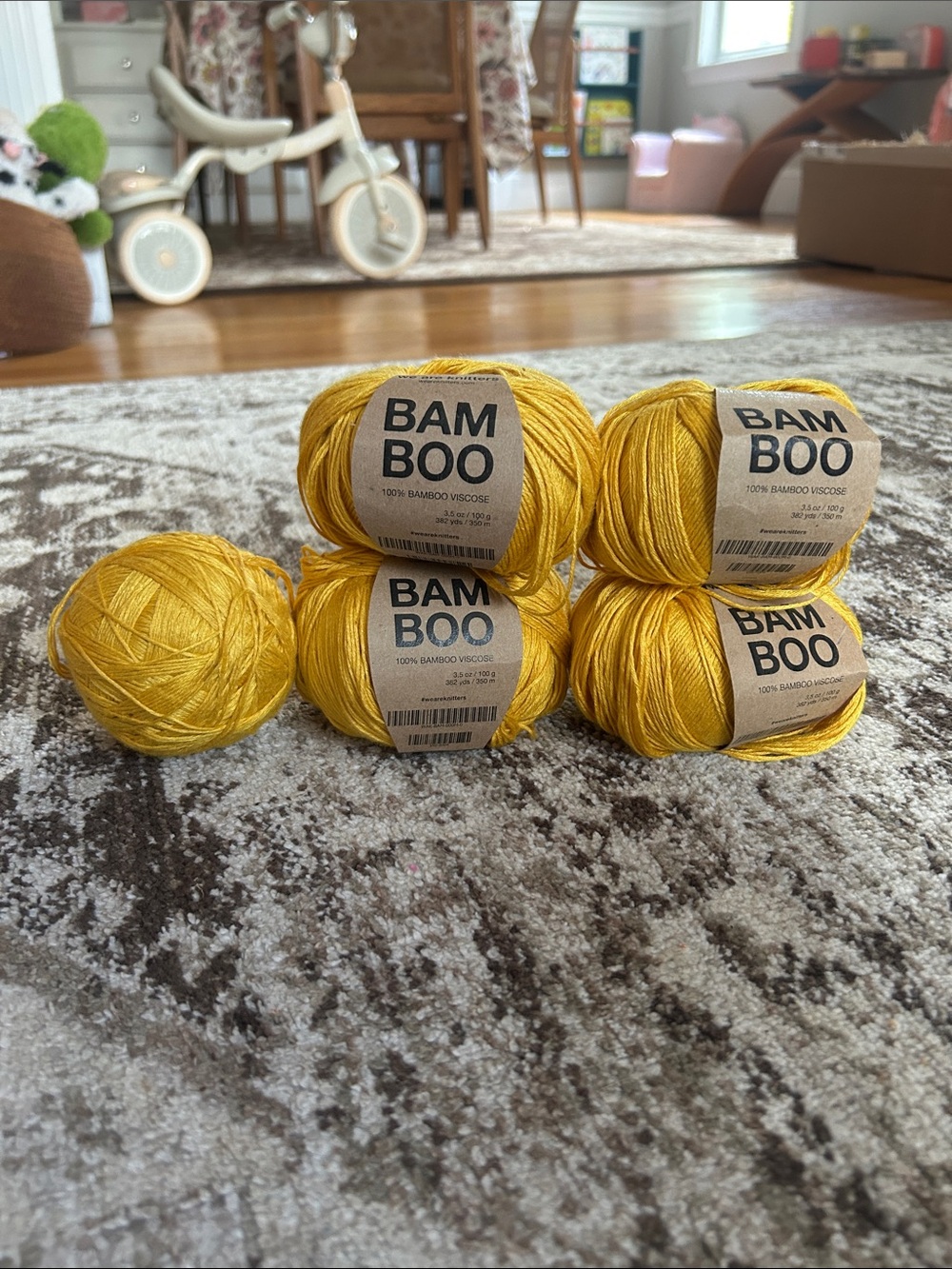 We Are Knitters Bamboo Yarn 1750 meters